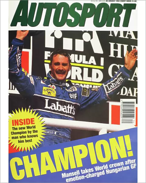1992 Autosport Covers 1992