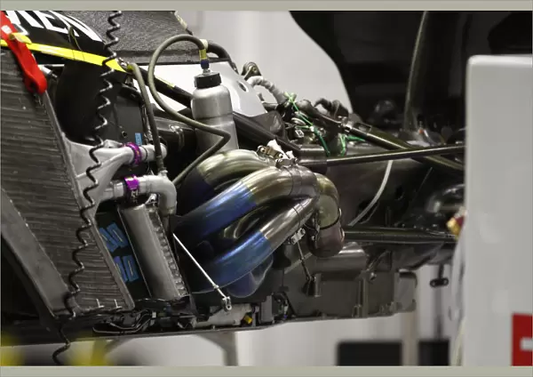 Formula One World Championship: Renault R30 exhaust detail