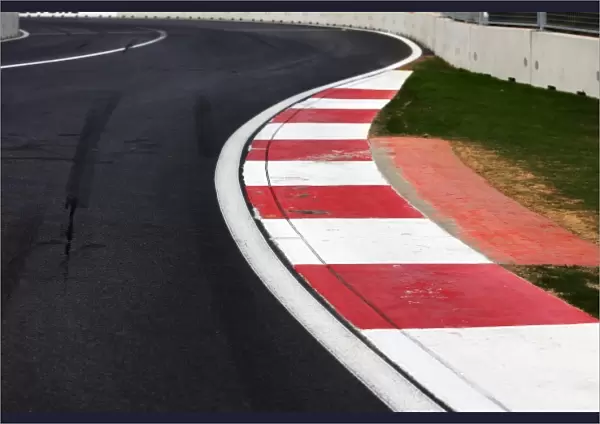 Formula One World Championship: The revised kerb at turn 18