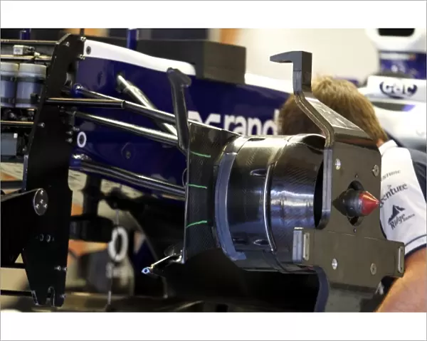 Formula One Young Driver Test: Williams FW23 brake detail