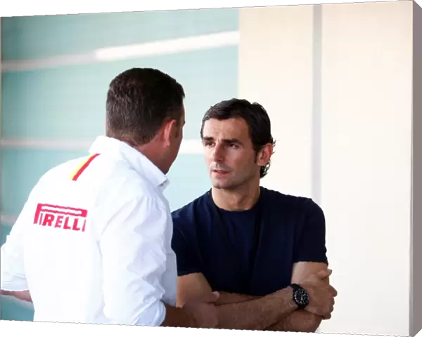 Formula One Testing: Pedro De La Rosa Pirelli test driver