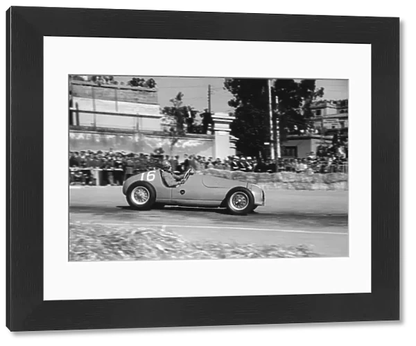 1951 Spanish Grand Prix - Andre Simon: Pedralbes, Barcelona, Spain. 28 October 1951