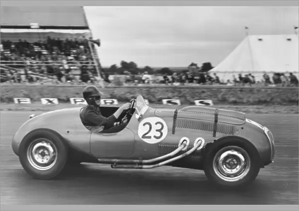 1952 British Grand Prix - Tony Crook: Silverstone, Great Britain. 19 July 1952