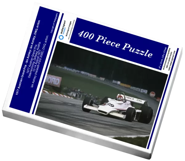 1977 Austrian Grand Prix - Ian Ashley: Ian Ashley, DNQ, action
