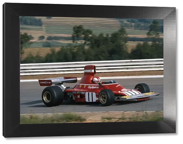1974 South African Grand Prix - Clay Regazzoni: Clay Regazzoni, retired. Action