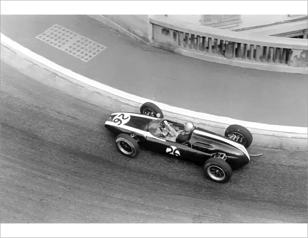 1961 Monaco Grand Prix - Bruce McLaren: Bruce McLaren, 6th position