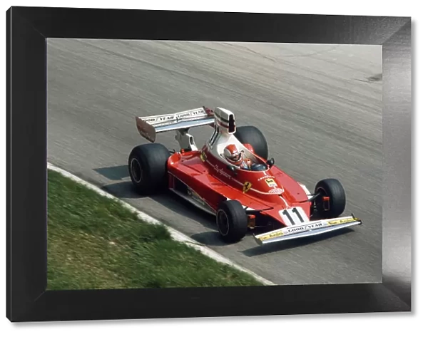 1975 Italian Grand Prix - Clay Regazzoni: Clay Regazzoni, 1st position, action