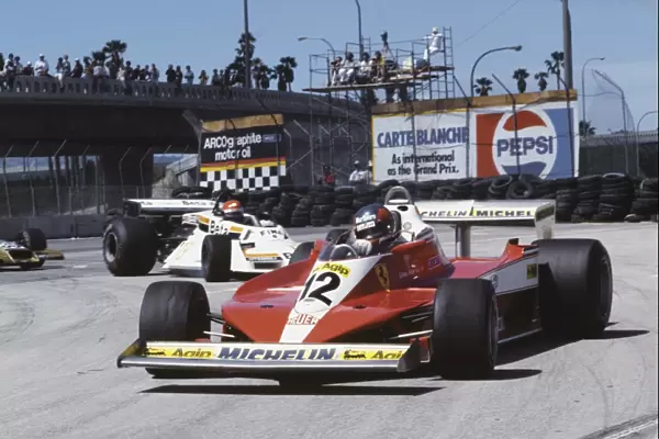 1978 Long Beach Grand Prix - Gilles Villeneuve: Long Beach, California, USA. 31st March - 2nd April 1978