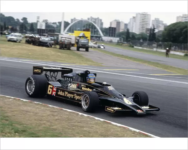 1978 Argentinian Grand Prix - Ronnie Peterson: Ronnie Peterson, 5th position, action