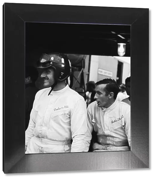 1966 Sebring 12 Hours - Graham Hill and Jackie Stewart: Graham Hill  /  Jackie Stewart, retired, portrait