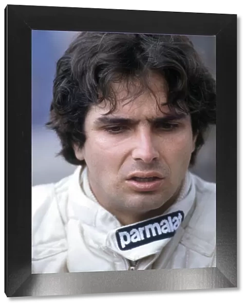 1981 Monaco Grand Prix - Nelson Piquet: Nelson Piquet, retired. Portrait