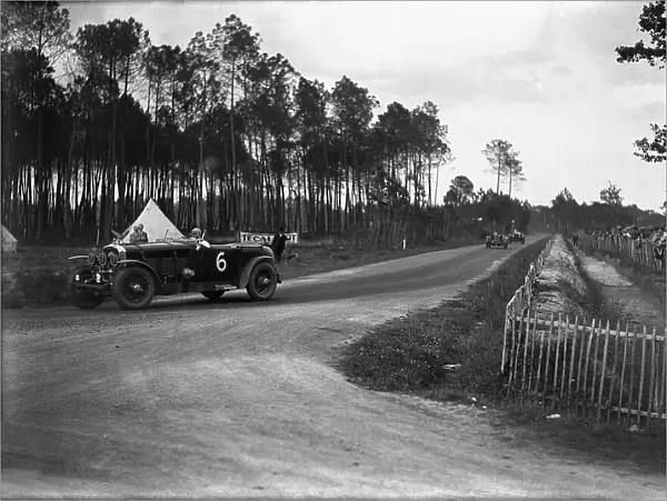 1929 Le Mans 24 hours - George Eyston  /  Dick Watney: George Eyston  /  Dick Watney, retired, action