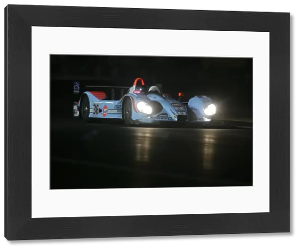 2006 Le Mans 24 Hours: C. Y. Gosselin  /  K. Ojjeh  /  P. Ragues, Paul Belmondo Racing, Courage Ford. Night Action