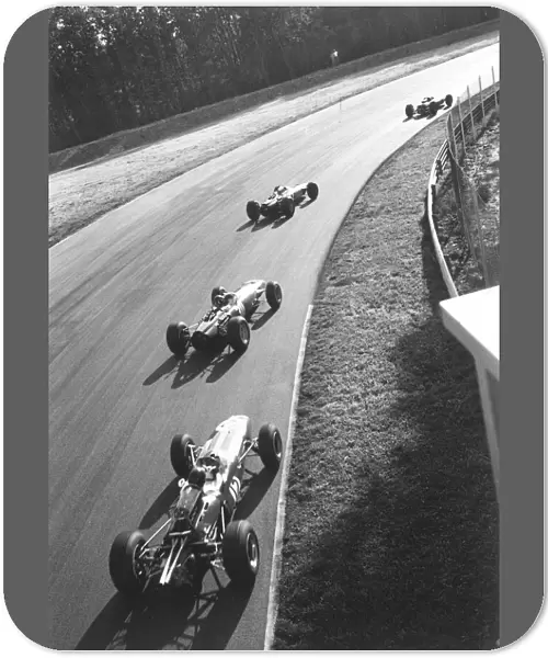 1965 Italian Grand Prix, Monza. Jim Clark, Jackie Stewart: 2003 Racing Past... Exhibition