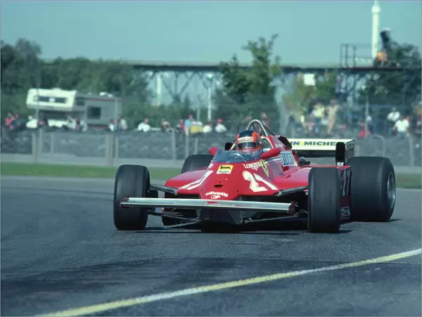 1981 Canadian Grand Prix: Gilles Villeneuve 3rd position