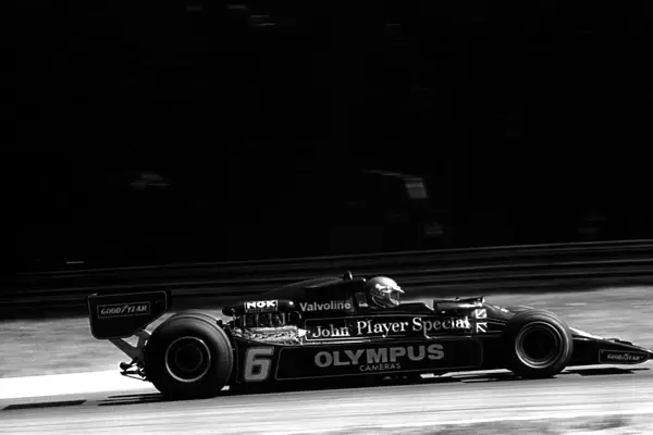 Monza, Italy. 8-10 September 1978: Ronnie Peterson prior to fatal accident
