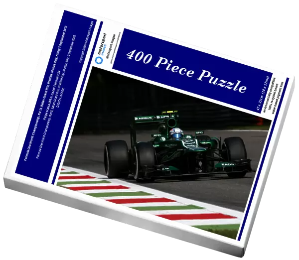 Formula One World Championship, Rd 13, Italian Grand Prix, Practice, Monza, Italy, Friday 7 September 2012