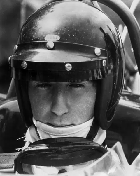 1968 British Grand Prix: Jochen Rindt, Brabham BT26-Repco, retired, portrait