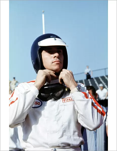 1966 Indianapolis 500: Jim Clark, Lotus 38-Ford, 2nd position, portrait