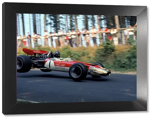 1969 German Grand Prix: Graham Hill, Lotus 49B Cosworth - 4th place