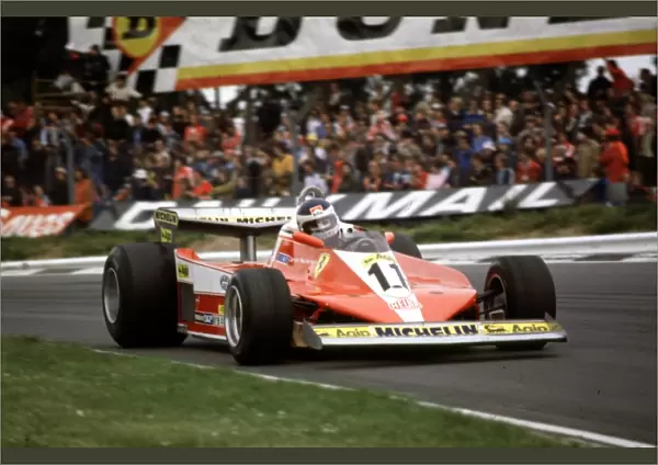 British Grand Prix, Brands Hatch 16 July 1978: Carlos Reutemann, Ferrari 312