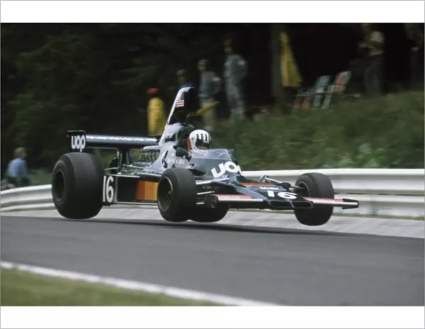 1975 German Grand Prix: Tom Pryce 8th position, action