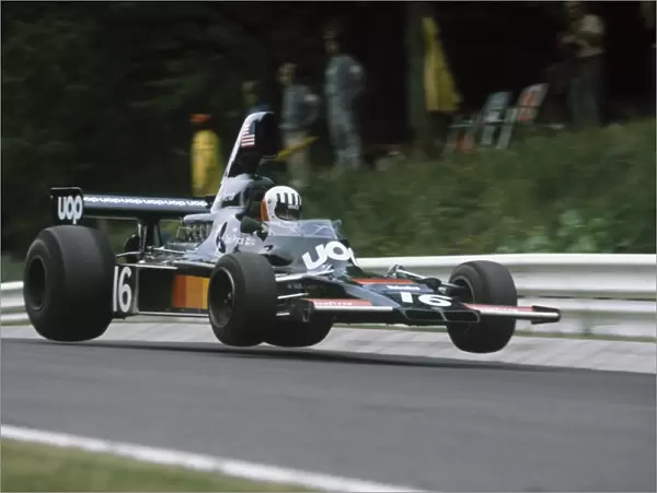 1975 German Grand Prix: Tom Pryce 8th position, action