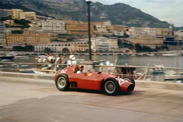 1956 Monaco Grand Prix: Peter Collins 2nd position, shared with Juan Manuel Fangio