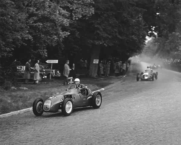 1951 Swiss Grand Prix - Stirling Moss: Stirling Moss, 8th position, action