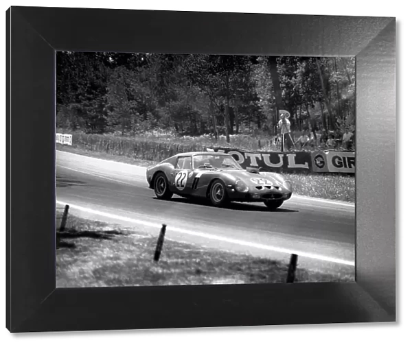 1962 Le Mans 24 hours: Elde  /  Jean Beurlys, 3rd position, action