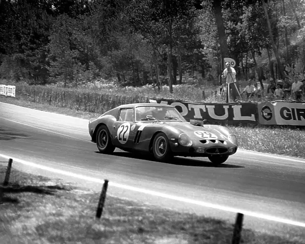 1962 Le Mans 24 hours: Elde  /  Jean Beurlys, 3rd position, action