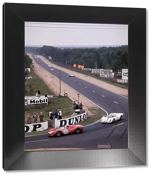 1967 Le Mans 24 hours. Le Mans, France. 10-11 June 1967. Chris Amon  /  Nino Vaccarella