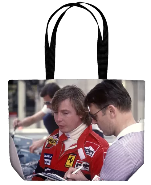 Monte Carlo, Monaco. 23 May 1982: Didier Pironi, Ferrari 126C2, 2nd position, portrait