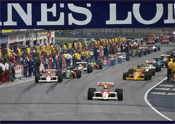 1988 San Marino Grand Prix: Imola, Italy. 29th April - 1st May 1988