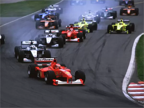 Michael Schumacher, Ferrari: Montreal, Canada, 18th June 2000