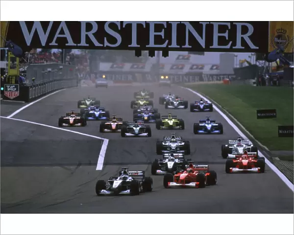 2000 European Grand Prix: Start shot at the European GP