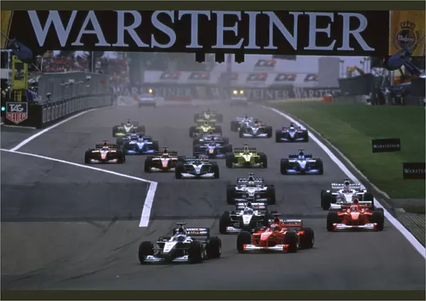 2000 European Grand Prix: Start shot at the European GP
