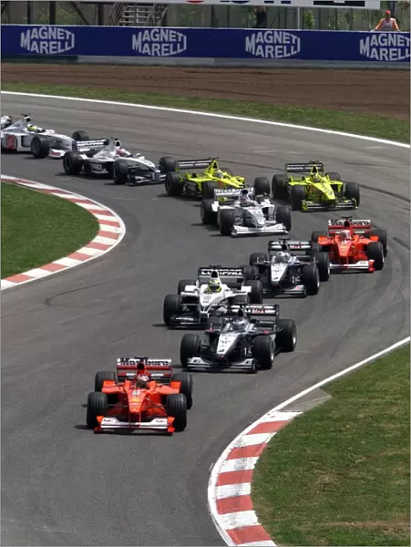 Start of the Spanish Grand Prix: Formula One Spanish Grand Prix