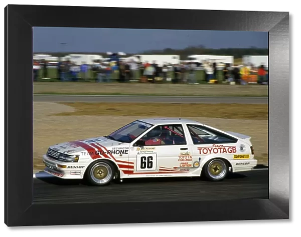 Chris Hodgetts champion, action: 1987 British Touring Car Championship