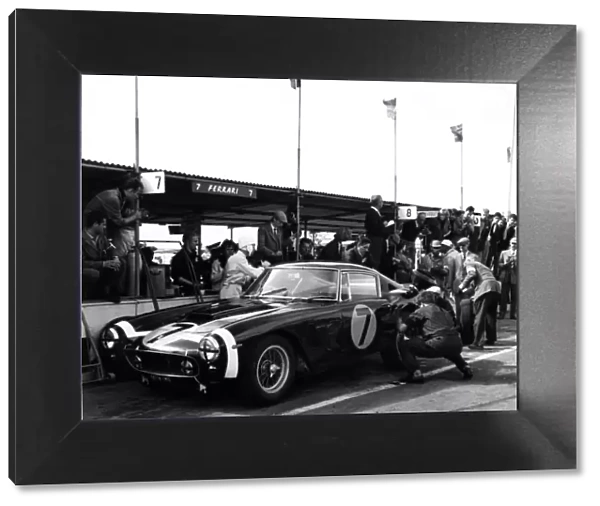 Goodwood, England. 19th August: Stirling Moss, 1st postition