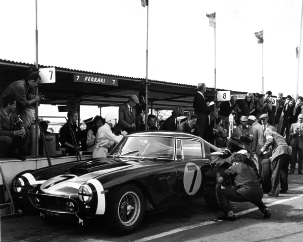 Goodwood, England. 19th August: Stirling Moss, 1st postition