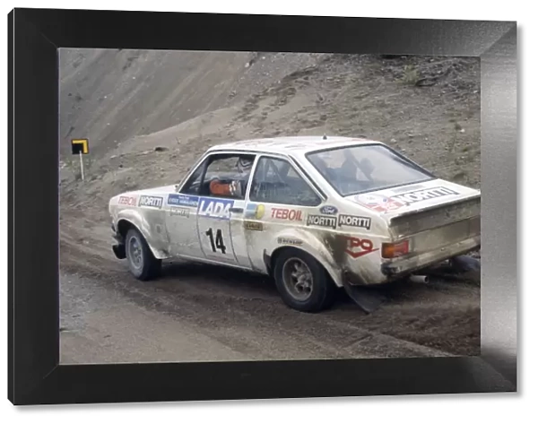 1000 Lakes Rally, Finland. 26-28 August 1977: Kyosti Hamalainen  /  Martti Tiukkanen, 1st position