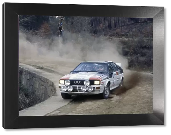 Portuguese Rally, Portugal. 3-6 March 1982: Michele Mouton  /  Fabrizia Pons, 1st position