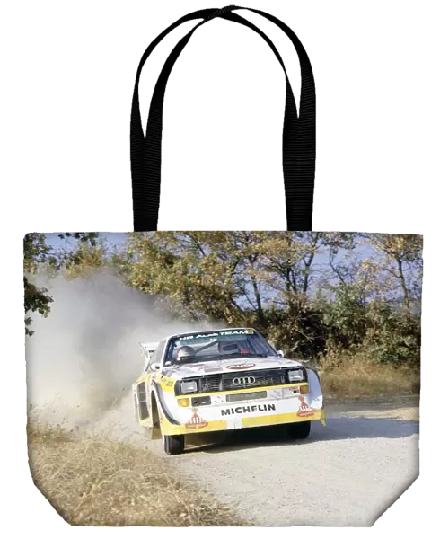 Sanremo Rally, Italy. 29 September-4 October 1985: Walter Rohrl  /  Christian Geistdorfer, 1st position