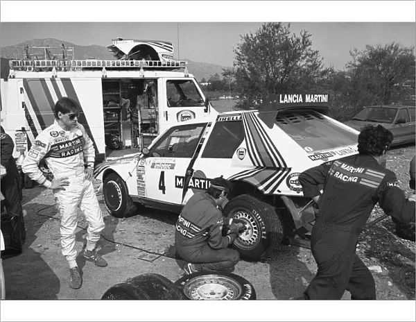 1986 World Rally Championship: Henri Toivonen  /  Sergio Cresto, Fatal accident, here at service, portrait