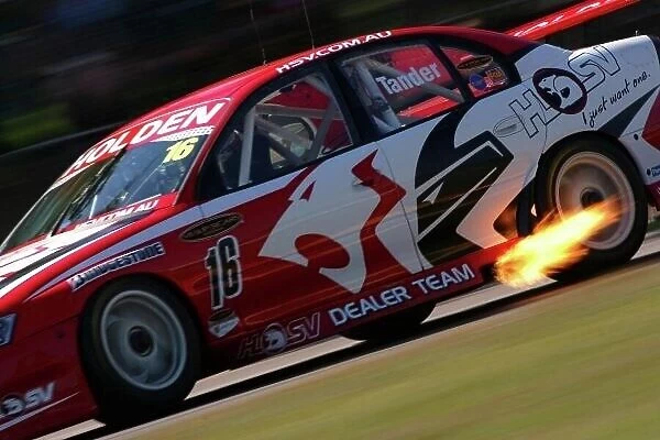 05av806. Garth Tander (AUS) HSV Commodore, finished on the podium for the
