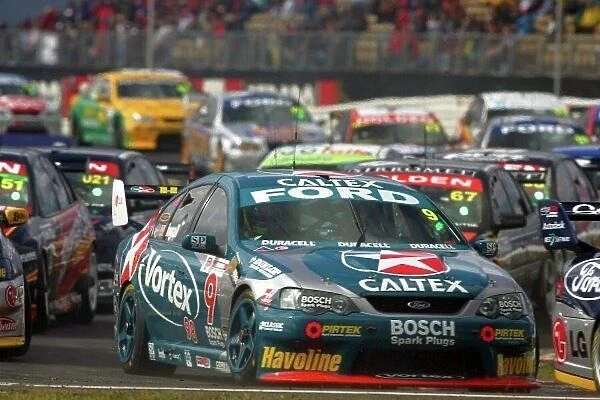 05av812. Russell Ingall (AUS) Caltex Ford, saw his Championship lead reduced to 44 points.
