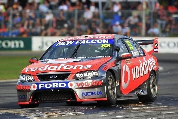 08av804. Jamie Whincup (AUS) Team Vodafone 888 Ford finished 3rd outright the Bigpond 400.