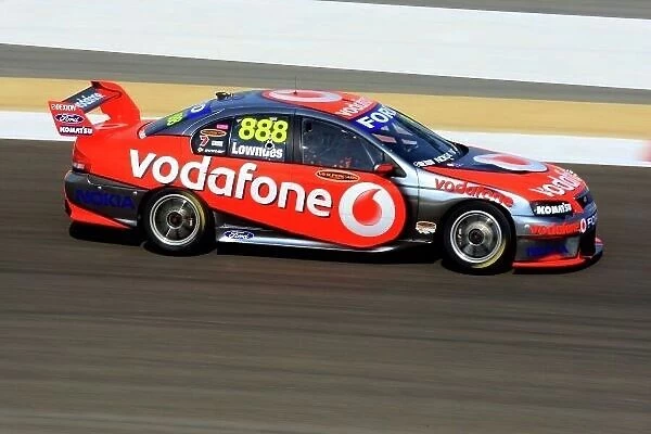08av813. Craig Lowndes (AUS) Team Vodafone 888 Ford finished 2nd outright.