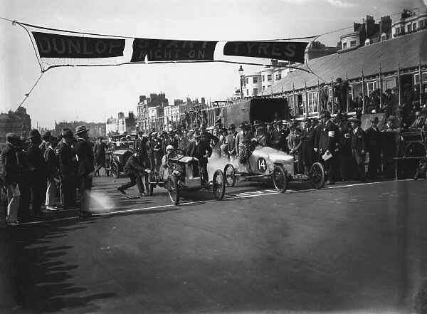 1924 Brighton Speed Trials. Brighton, England. September 1924. Ivy Cummings (GN)